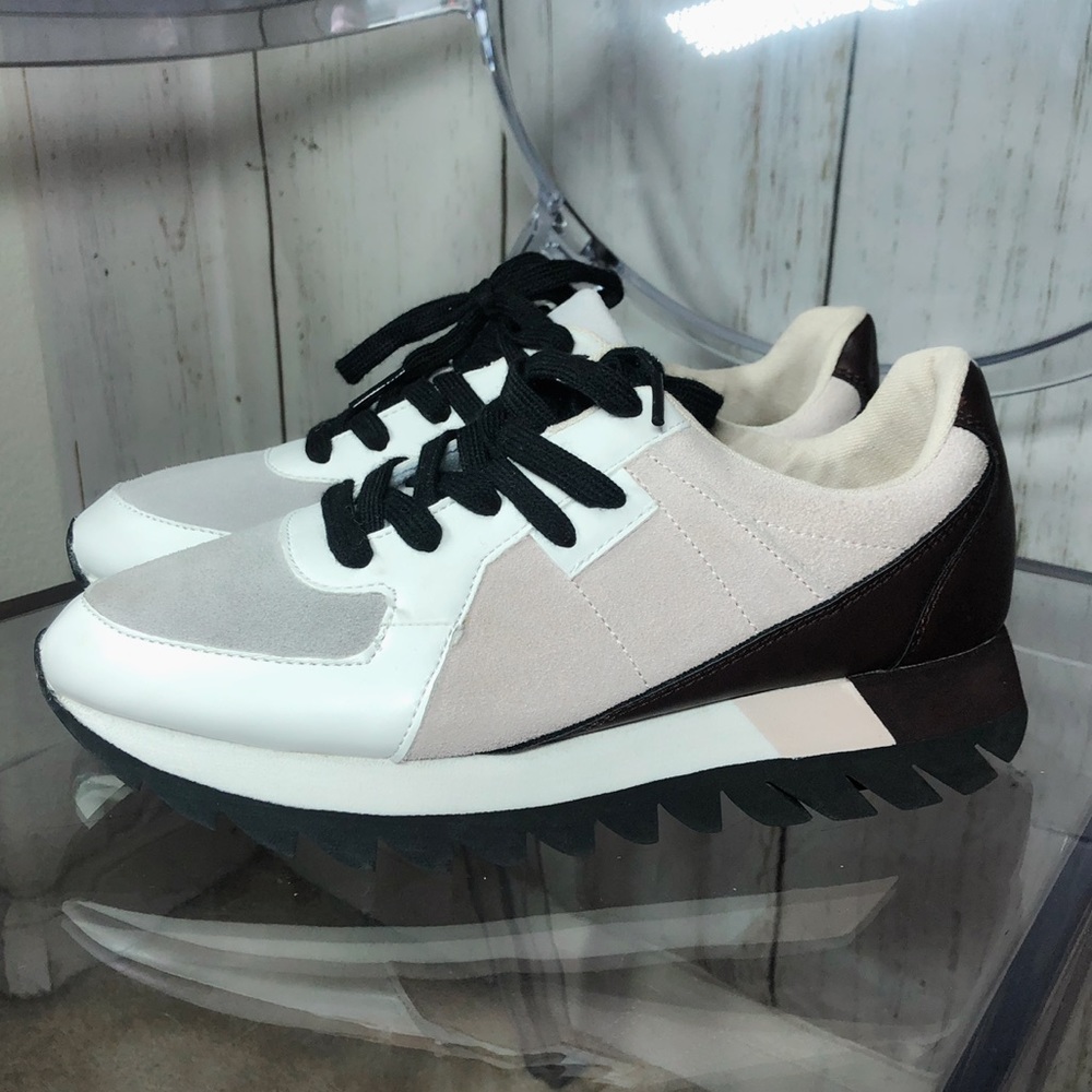 2 HR SALE! Zara - Color Block Platform Sneakers